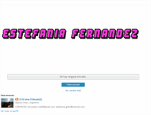 Tablet Screenshot of fernandezestefania.blogspot.com