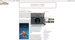 Desktop Screenshot of ainsleypark.blogspot.com