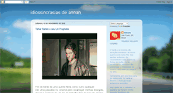 Desktop Screenshot of idiossincrasiasdeannah.blogspot.com