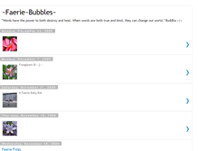 Tablet Screenshot of faeriebubblepearl.blogspot.com