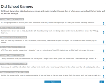 Tablet Screenshot of oldschoolgamers.blogspot.com