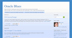 Desktop Screenshot of oracleblues.blogspot.com