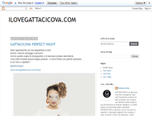 Tablet Screenshot of ilovegattacicova.blogspot.com