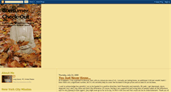 Desktop Screenshot of consumercheck-out.blogspot.com
