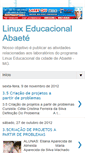 Mobile Screenshot of linuxabaete.blogspot.com