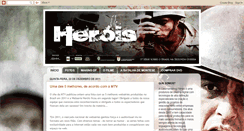 Desktop Screenshot of heroisofilme.blogspot.com