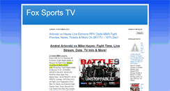 Desktop Screenshot of msn-fox-tv.blogspot.com