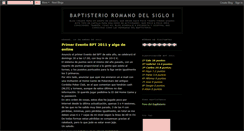 Desktop Screenshot of baptisterioromanodelsigloi.blogspot.com