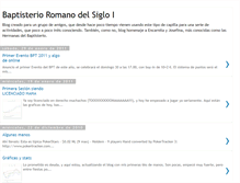 Tablet Screenshot of baptisterioromanodelsigloi.blogspot.com