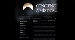 Desktop Screenshot of concienciamistica.blogspot.com