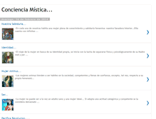 Tablet Screenshot of concienciamistica.blogspot.com