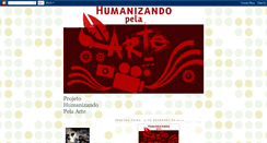 Desktop Screenshot of humanizandopelaarte.blogspot.com
