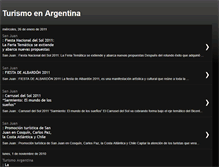 Tablet Screenshot of lugares-argentina.blogspot.com