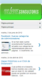Mobile Screenshot of click-consultores.blogspot.com