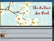 Tablet Screenshot of latourfamilyofsix.blogspot.com