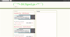 Desktop Screenshot of djngoclen.blogspot.com