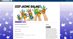 Desktop Screenshot of jaimebalmesblog.blogspot.com