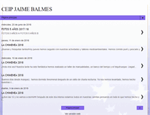 Tablet Screenshot of jaimebalmesblog.blogspot.com