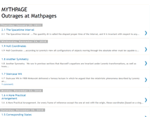 Tablet Screenshot of mythpages.blogspot.com