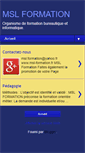 Mobile Screenshot of mslformation.blogspot.com
