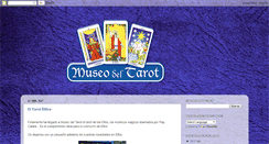 Desktop Screenshot of museodeltarot.blogspot.com