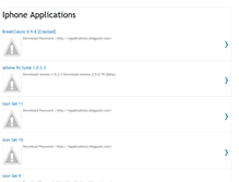 Tablet Screenshot of iapplications.blogspot.com