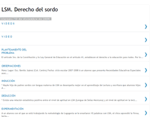 Tablet Screenshot of lsmderechodelsordo.blogspot.com