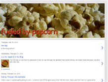 Tablet Screenshot of fueledbypopcorn.blogspot.com