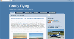 Desktop Screenshot of family-flying.blogspot.com