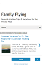 Mobile Screenshot of family-flying.blogspot.com