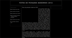 Desktop Screenshot of fotosdepeinadosmodernos.blogspot.com