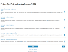 Tablet Screenshot of fotosdepeinadosmodernos.blogspot.com