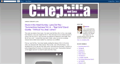 Desktop Screenshot of cinephiliaandsass.blogspot.com