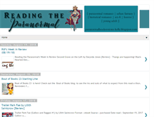 Tablet Screenshot of paranormalbookreviews-kelly.blogspot.com