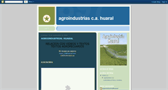 Desktop Screenshot of agroindustriahuaral.blogspot.com