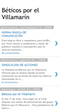 Mobile Screenshot of beticosporelvillamarin.blogspot.com