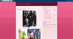 Desktop Screenshot of minhavidaepink.blogspot.com