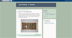 Desktop Screenshot of lino-print-tutorial.blogspot.com