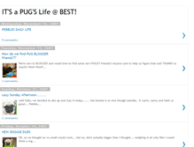 Tablet Screenshot of itsapuglife.blogspot.com