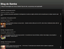 Tablet Screenshot of barcasadebamba.blogspot.com