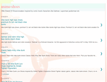 Tablet Screenshot of anime-shoes.blogspot.com