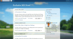 Desktop Screenshot of exclusivemdnews.blogspot.com