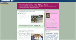 Desktop Screenshot of inseminacaocanina.blogspot.com