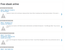 Tablet Screenshot of ebooks-freeonline.blogspot.com
