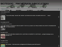 Tablet Screenshot of bicitequio.blogspot.com