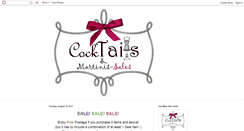 Desktop Screenshot of cocktailsales.blogspot.com