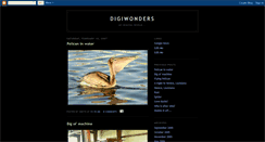Desktop Screenshot of digiwonders.blogspot.com