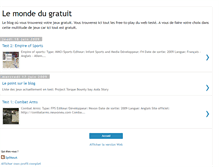 Tablet Screenshot of le-mondedufree.blogspot.com