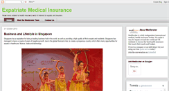 Desktop Screenshot of expatmedicalinsurance.blogspot.com