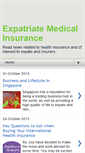 Mobile Screenshot of expatmedicalinsurance.blogspot.com